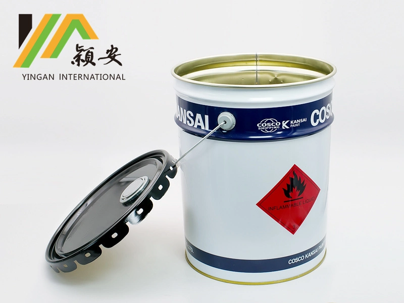 Steel Barrel Steel Pail Metal Drum Metal Tin Can Tin Containers Paint Bucket