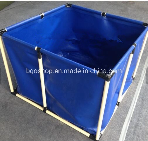 PVC Canvas Fish Tank Farming Round Fish Pond