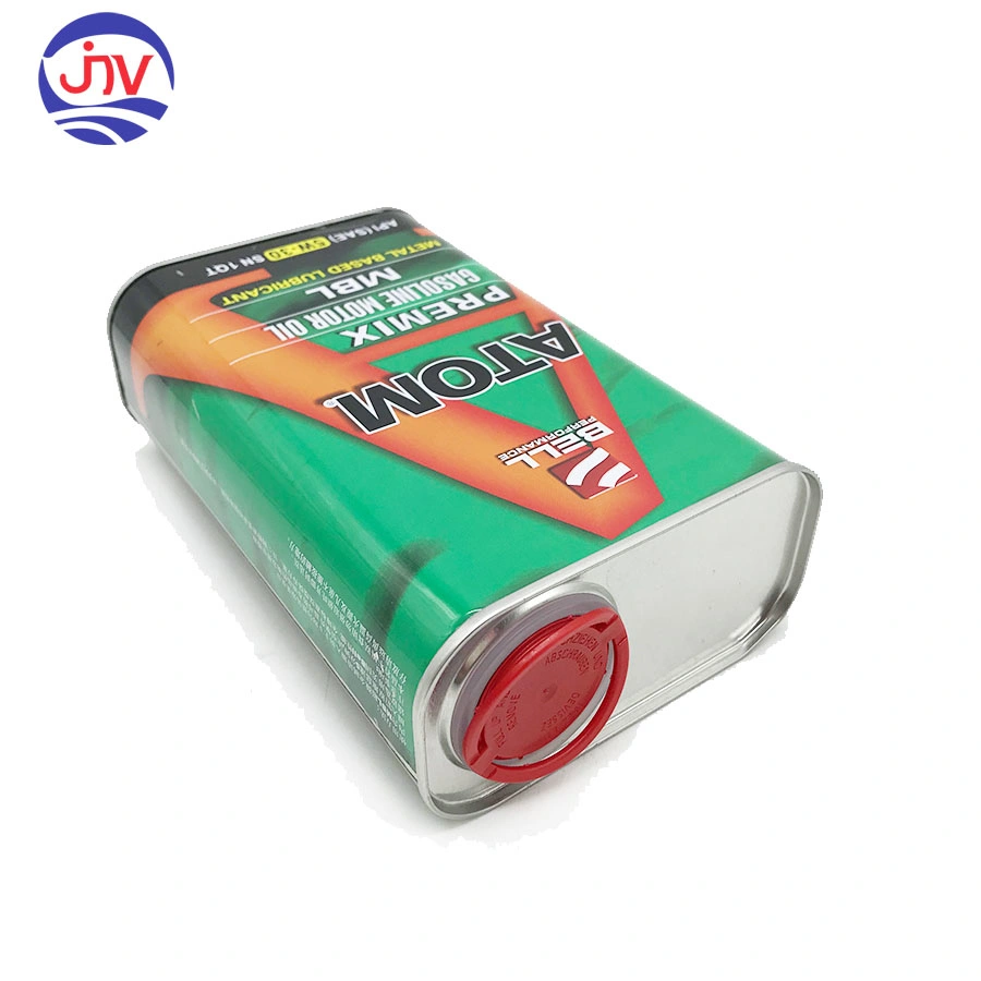 Paint Jerry Chemical Oil Can 1L Metal Container