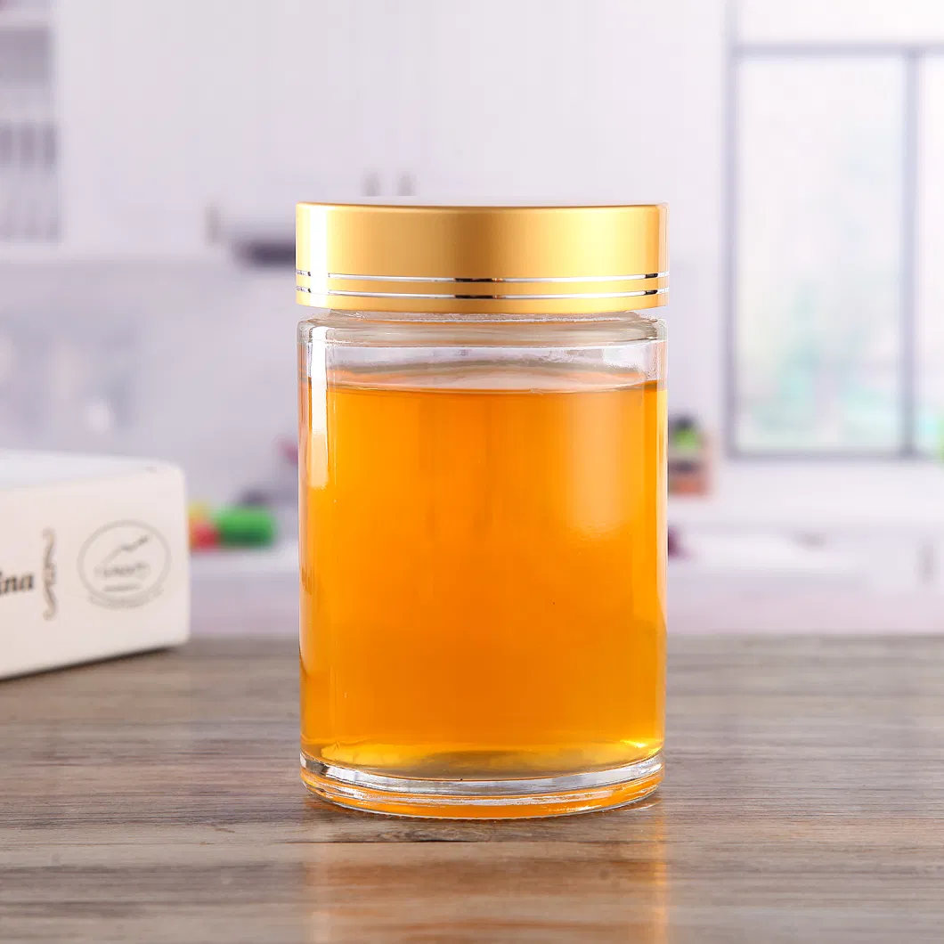 Wholesale Smell Proof Glass Jar Empty Clear Glass Containers Childproof Resistant Glass Jar with Lids
