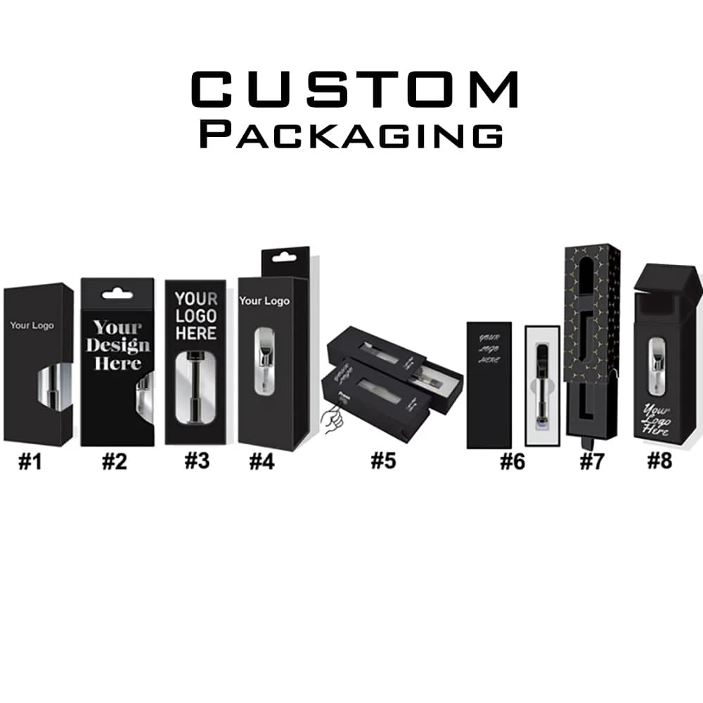 Childproof Design Custom Vaporizer Package Vape Cartridge Disposable Vape Pen Package Boxes Packaging