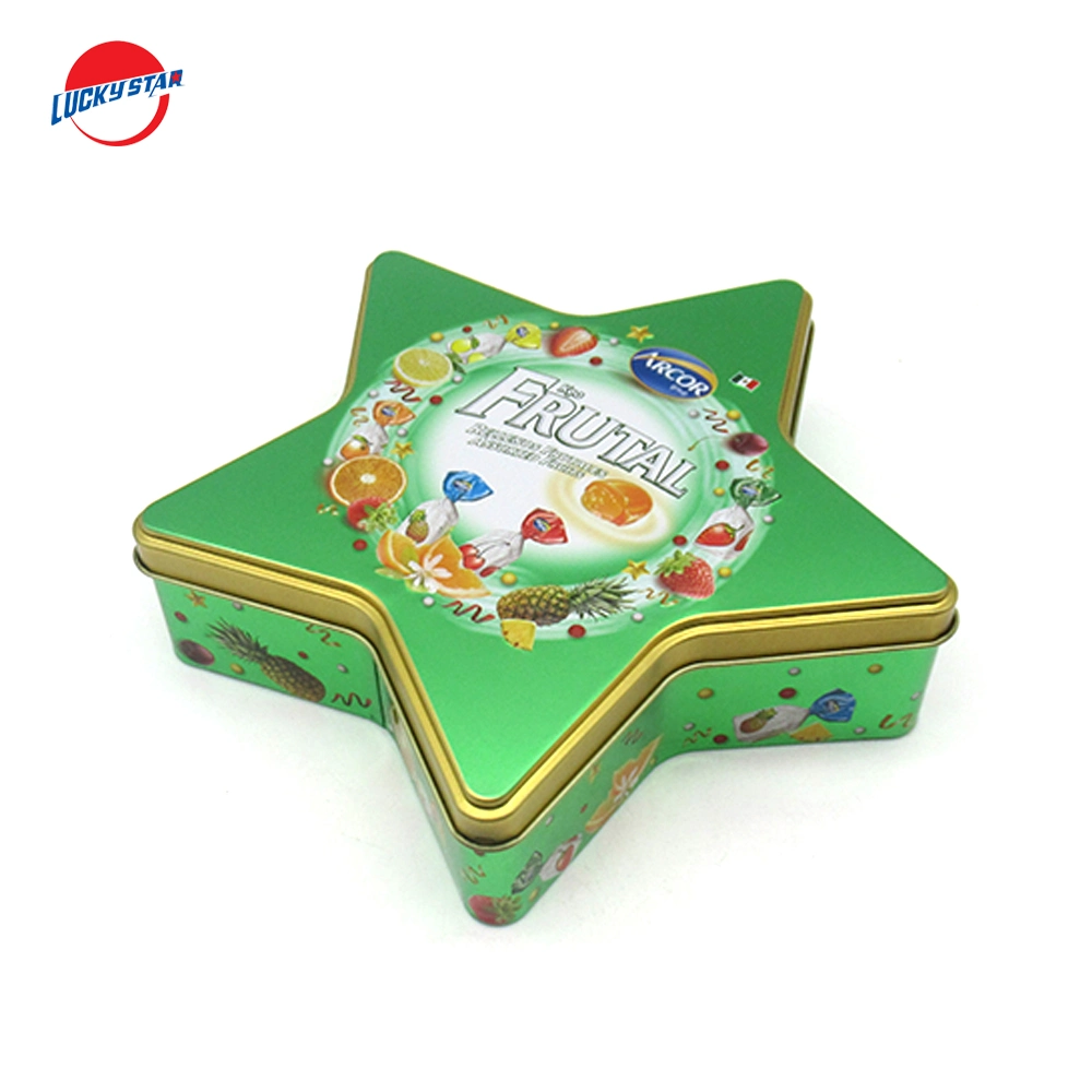 Eco-Friendly Packaging Material Custmozied Shape Metal Gift Box Tin Box