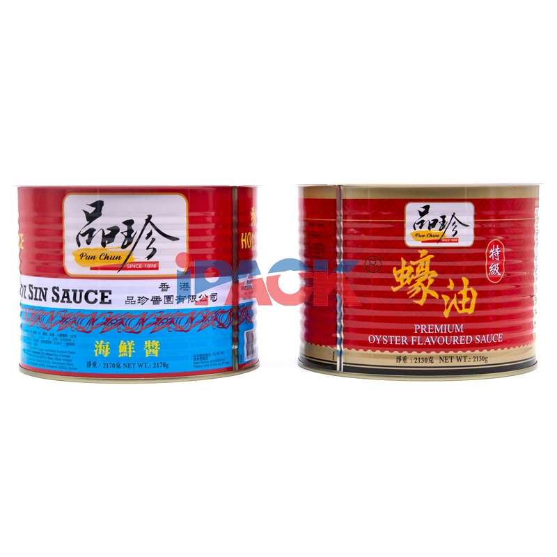 15117# Wholesale Large Capacity Empty 3 Piece Tin Can for Food Packaging