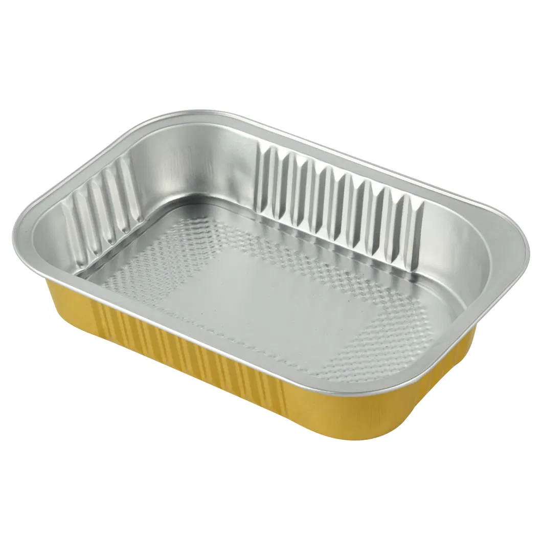 Disposable Tin Foil Lunch Food Container