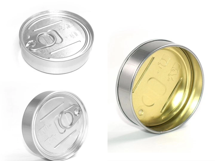 Wholesale Metal Tin Box Round Tin Can with Pull Ring