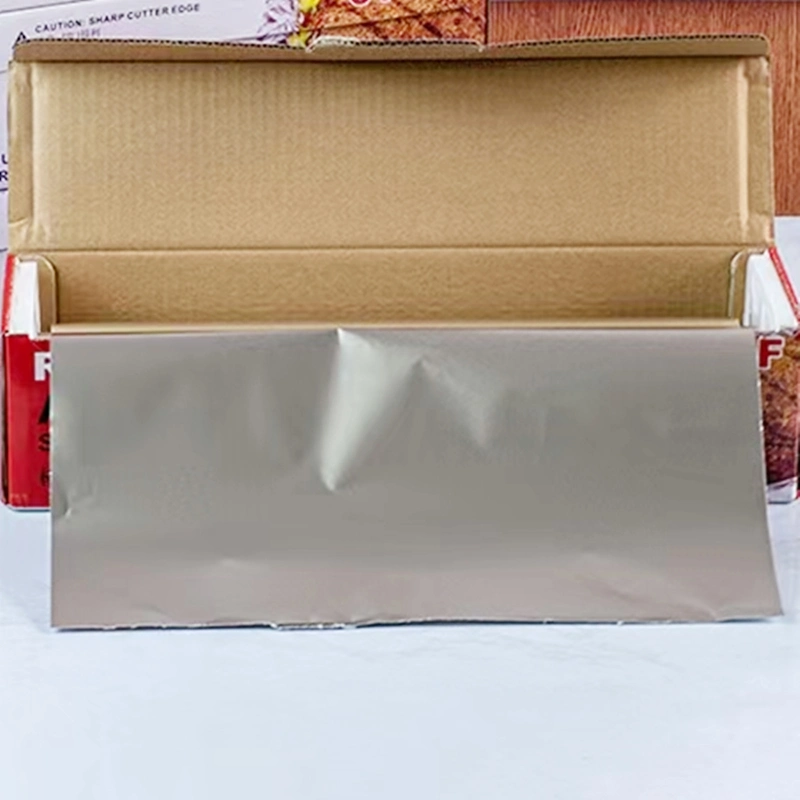Heavy-Duty Oil Proof Aluminum Foil Packaging Film Tin Wrapping Paper