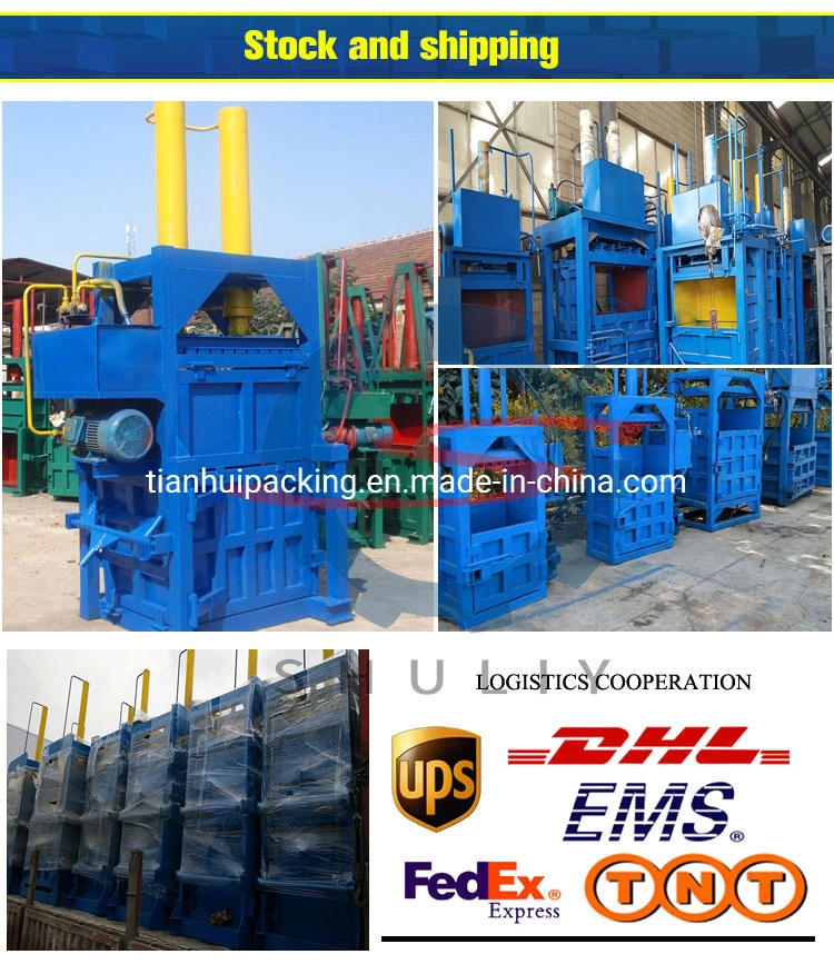 Fully Automatic Hydraulic Cardboard Baler Carton Recycling Machine