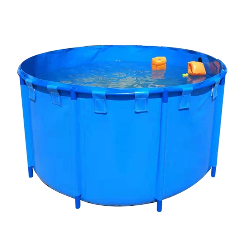 Fish Farming Equipment Aquaculture System Biofloc Fish Farming Tank Round Pond Tarpaulin