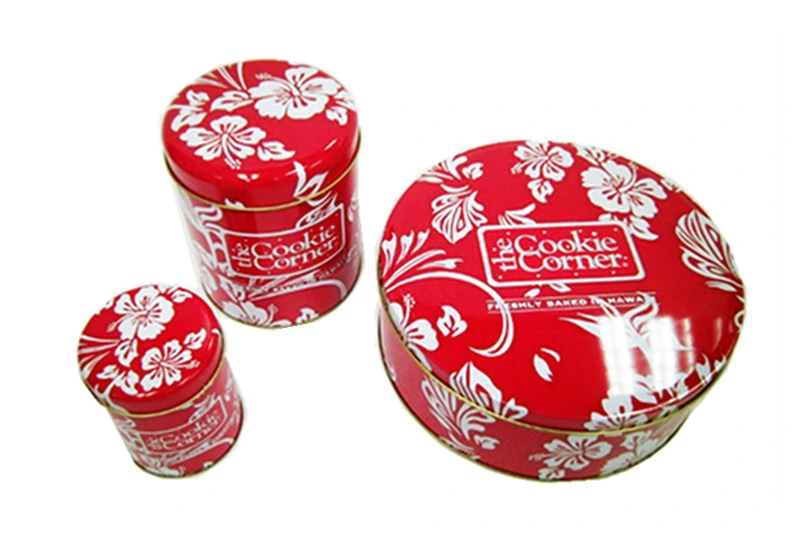 OEM Cookies Food Tin Box with Printing Custom Artworks