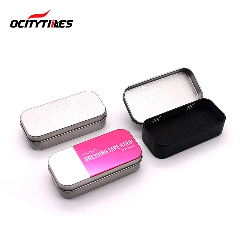 Custom 100% Recyclable 110mm 115mm 120mm Child Resistant &amp; Sustainable Hinged-Lid Large Edible &amp; Joint Box-Black Tin Box Pre-Rolls Metal Packaging