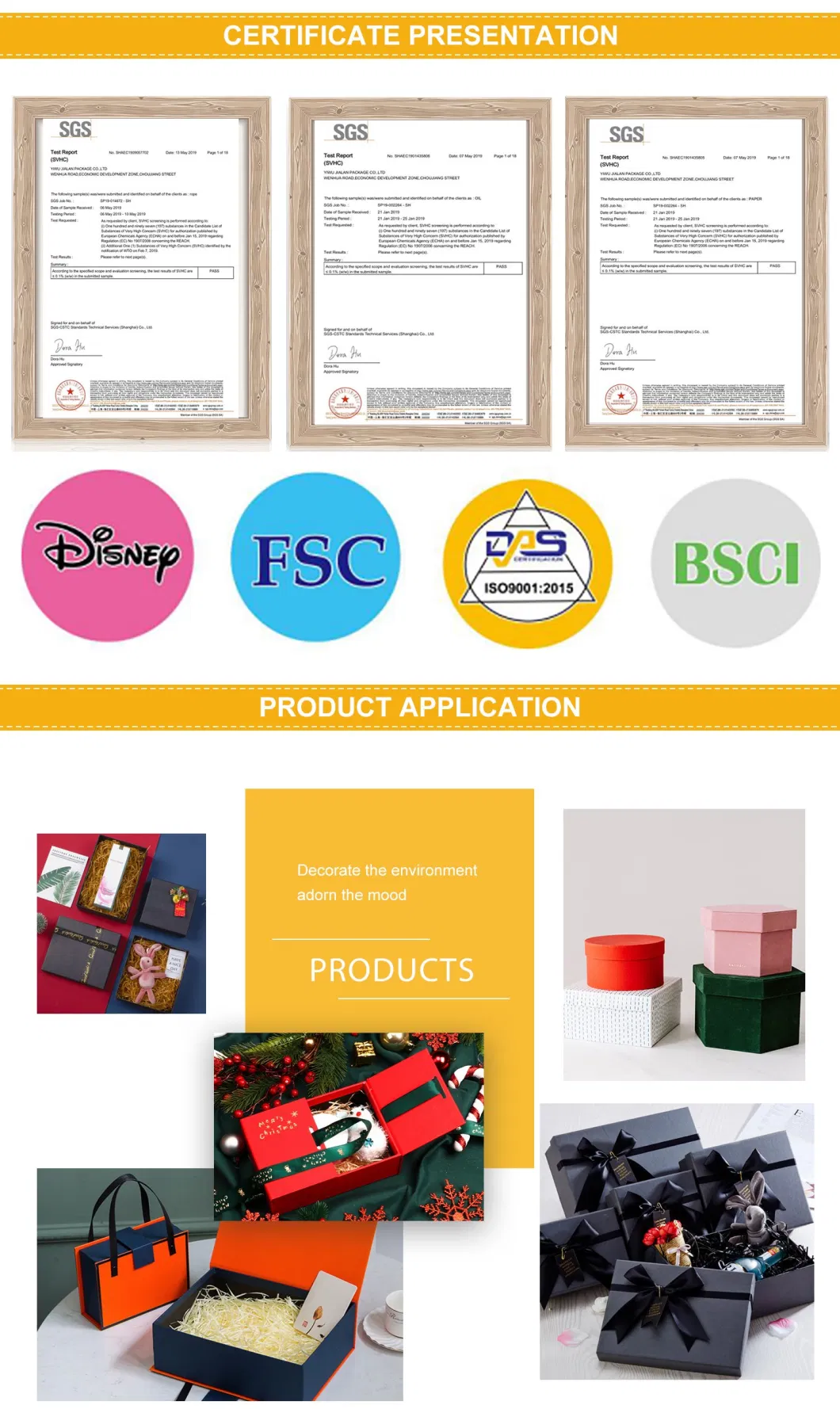 Yiwu Direct Custom Paper Gift Box Child Resistant Drawer Box Wholesale Box Packaging