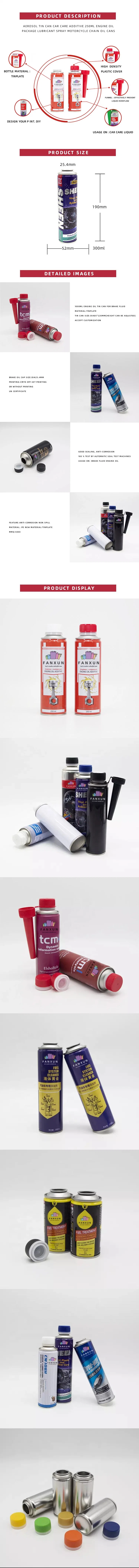Aerosol Spray Can with Tested Quality Tinplate Aluminum Tin Packing
