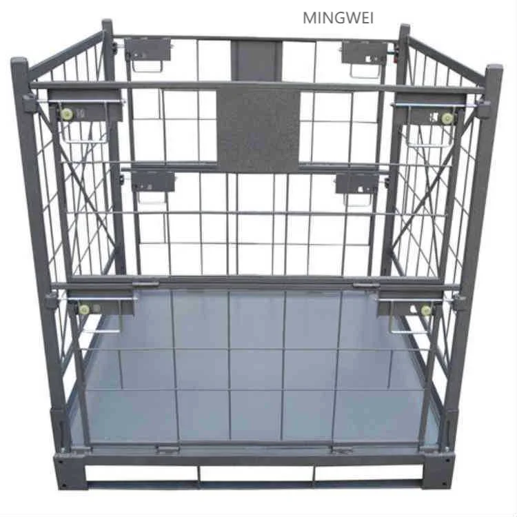 Mingwei Heavy Steel Large Capacity Cage Metal Cage Storage Container Metal Box