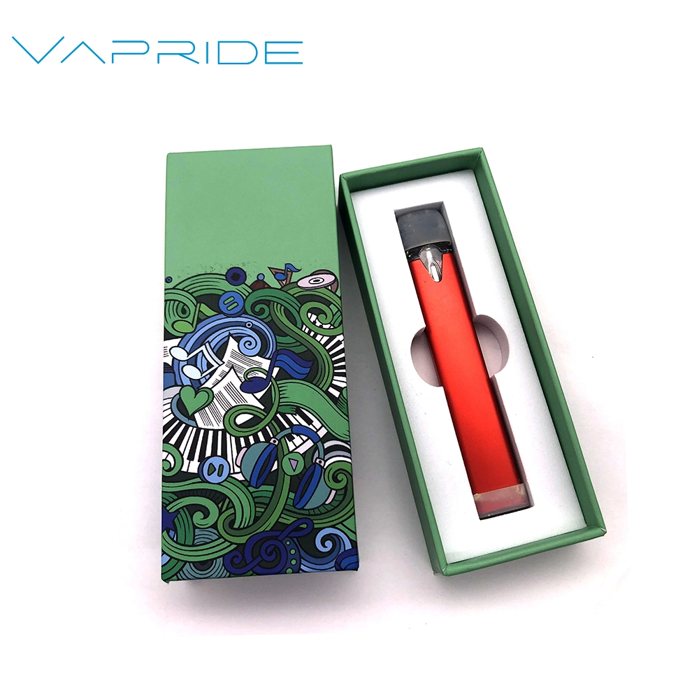 Custom Logo Low MOQ Vape Cartridge Packaging Paper Box Child Resistant Packaging Box