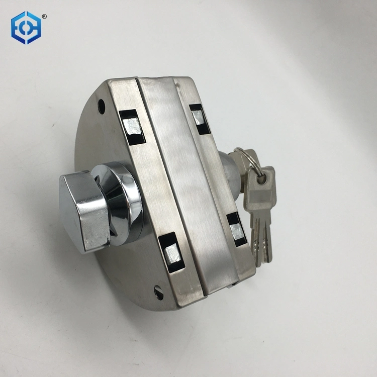 Stainless Steel Cylinder Fitting Center Door Lock Sliding Glass Door Lock