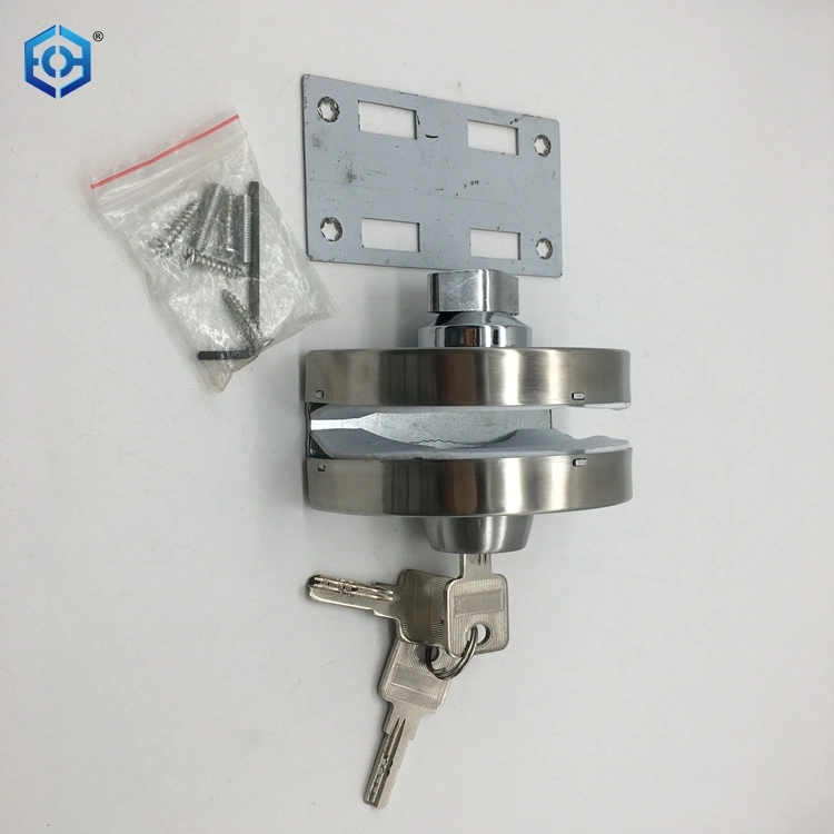 Stainless Steel Cylinder Fitting Center Door Lock Sliding Glass Door Lock