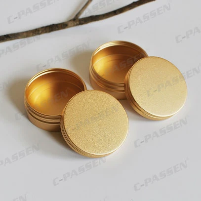 80g Hot Sale Cosmetics Aluminum Metal Jar Tin Container for Cosmetic Packaging