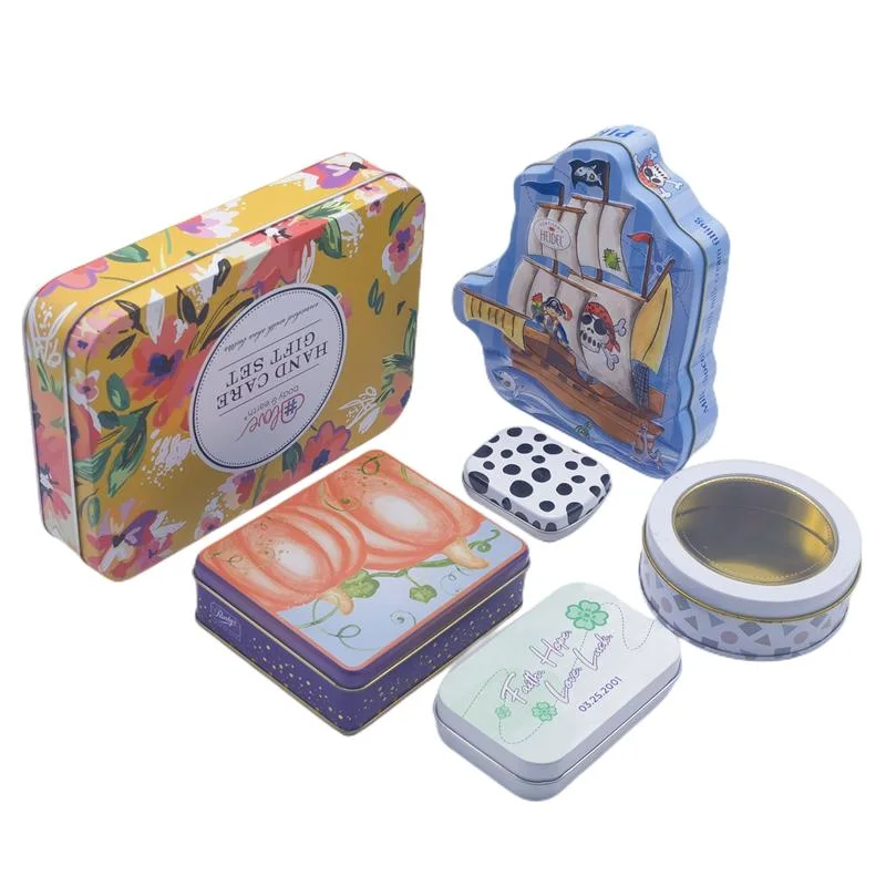 10+ Years Factory Custom Food Candle Gift Tea Packaging Metal Tin Box