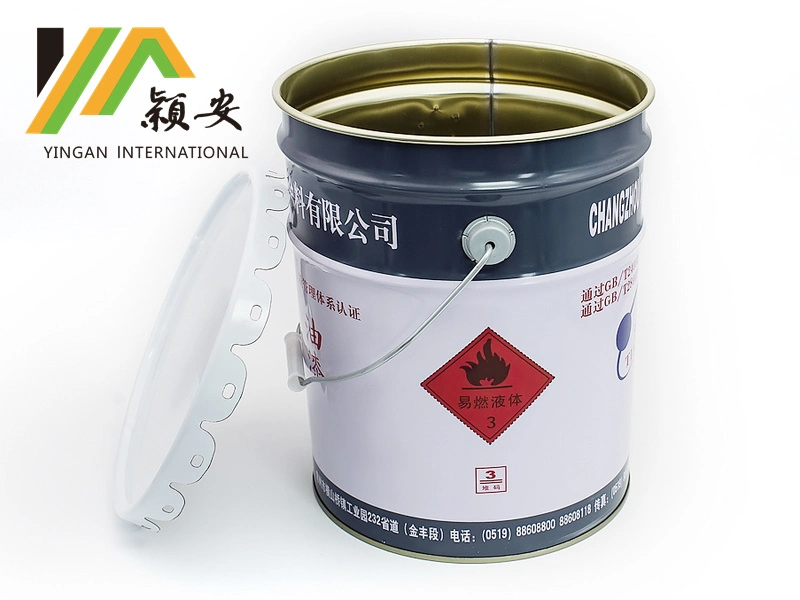 Steel Barrel Steel Pail Metal Drum Metal Tin Can Tin Containers Paint Bucket