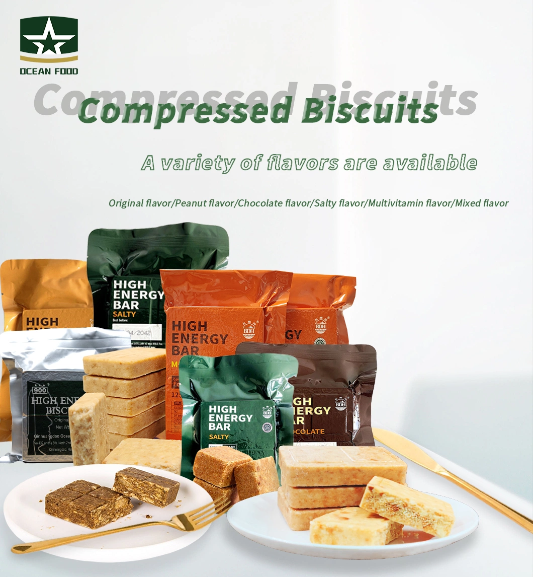 Mre High Energy Ration Biscuits Healthy Compressed Food Bar