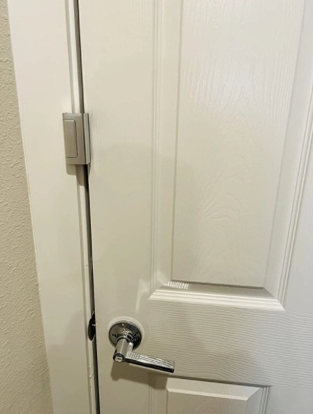 800 Lbs Door Latch Security Protection Reinforcement Lock-Prevents Unauthorized Entry, Add a Door Security Lock for Home Safety &amp; Privacy