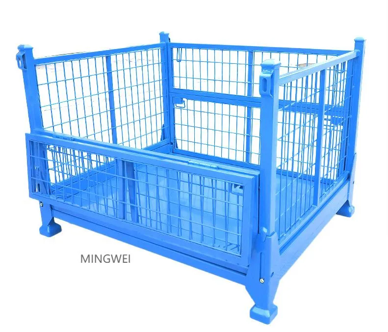 Mingwei Heavy Steel Large Capacity Cage Metal Cage Storage Container Metal Box