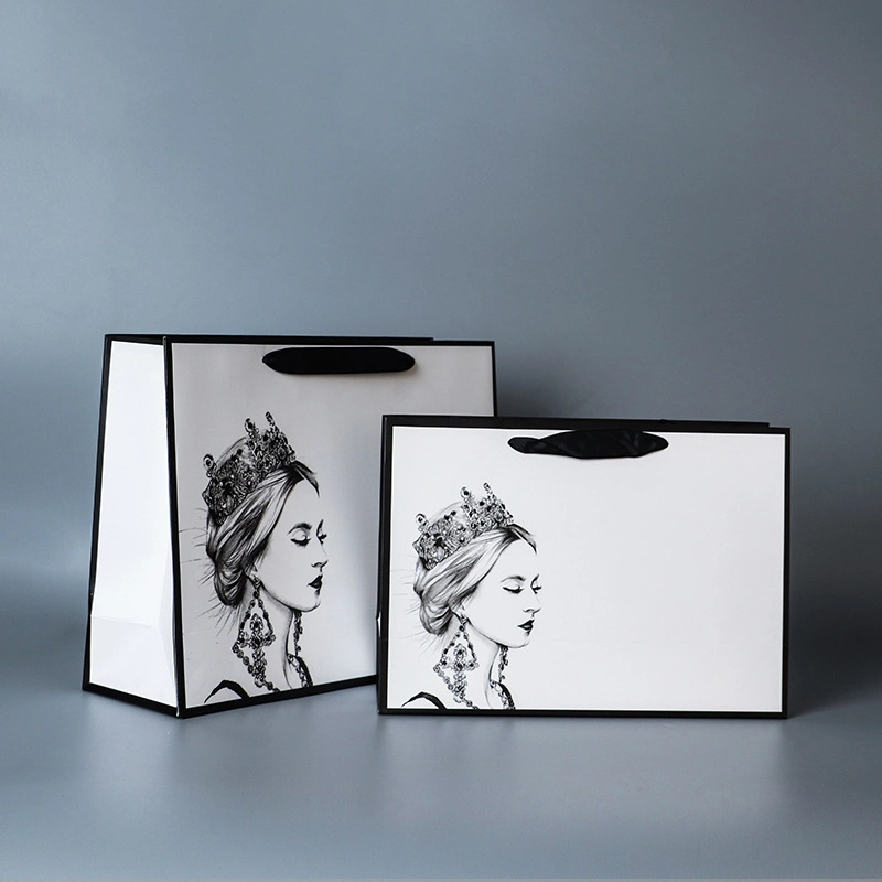 New Design Gift Paper Shopping Bag Craft Brown Custom Logo Printing Design Bolsas De Papel