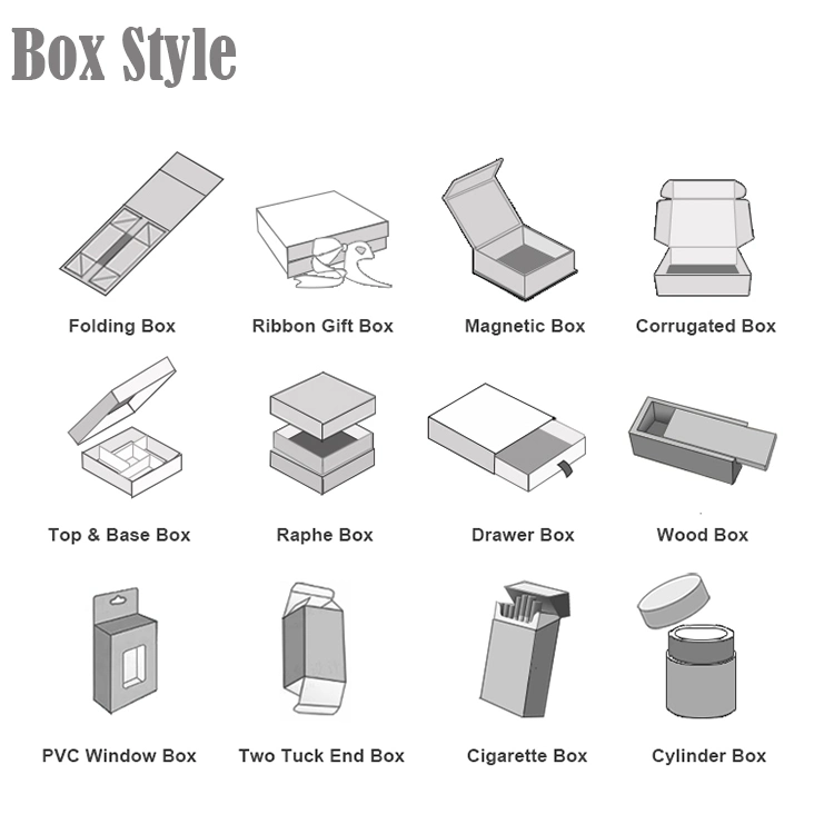 OEM Cartridge Packaging Display Box Child Resistant Cardboard Packaging Drawer Box Retail Packaging with Foam