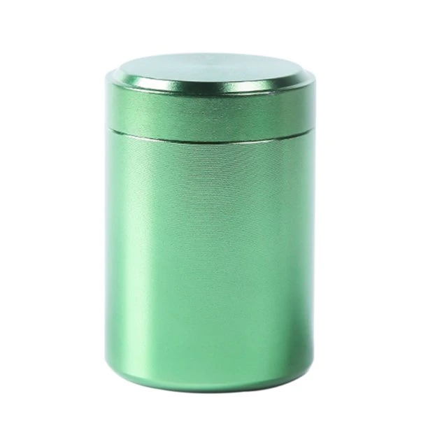Mini Metal Tin Canisters Tea Coffee Sugar Jar Powder Container Storage Box Gift