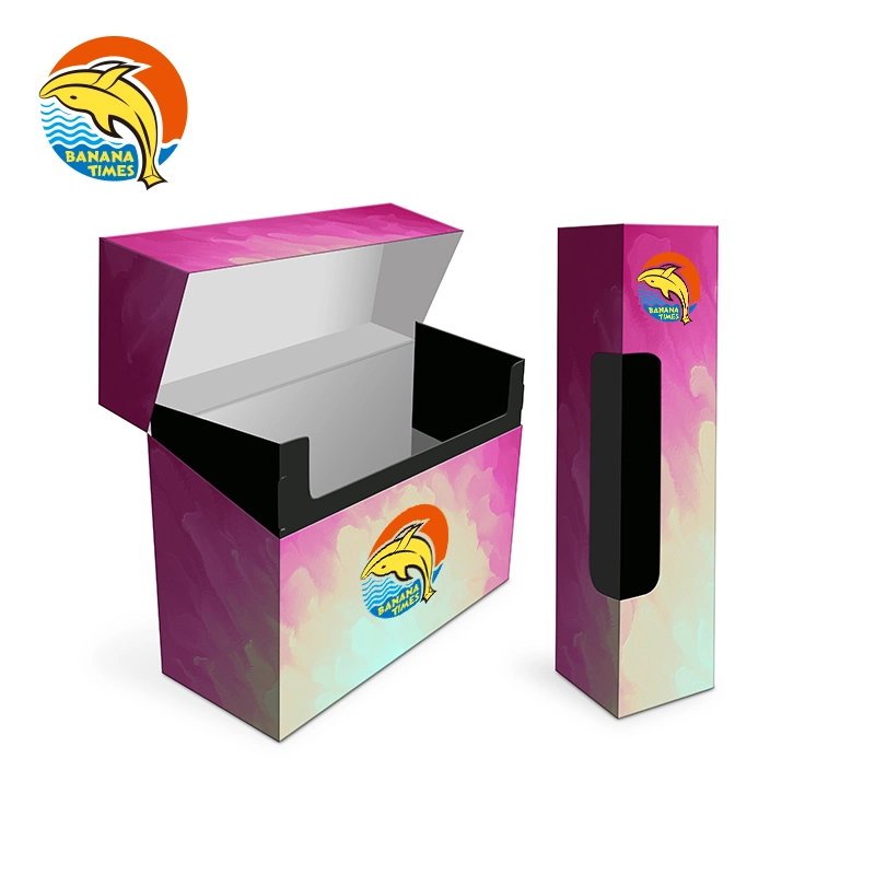 EU One-Stop Custom Child Resistant Vape Cartridge Matte Paper Drawer Box Packaging