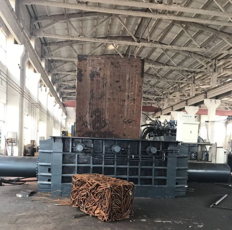 Hydraulic Scrap Metal Baling Press Baler Machine Chatarra Recycling