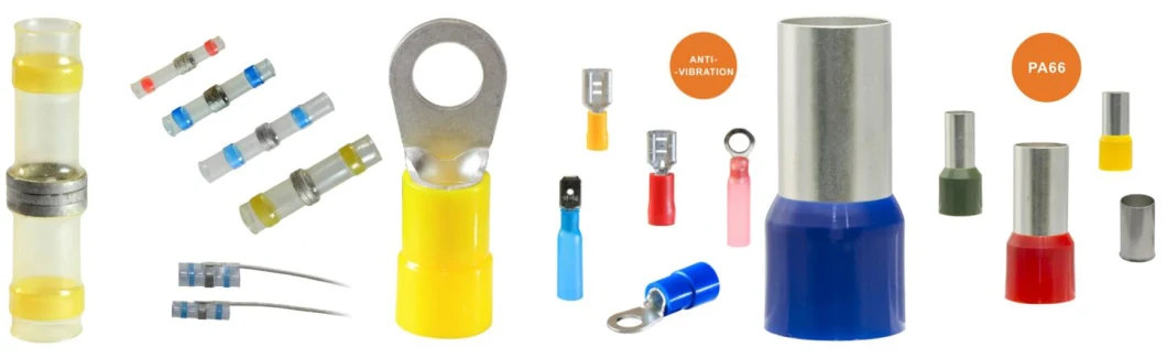 200PCS Waterproof Insulated Wire Electrical Terminal Electrical Crimp Heat Shrink Butt Connector