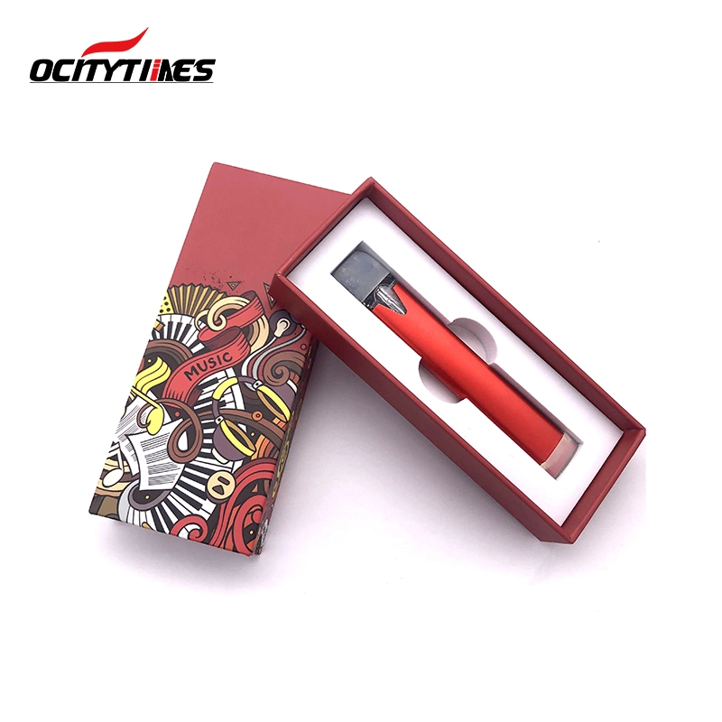 Slide Lid Distillate Oil Delt 8 Vape Disposable Packaging with Childproof Button