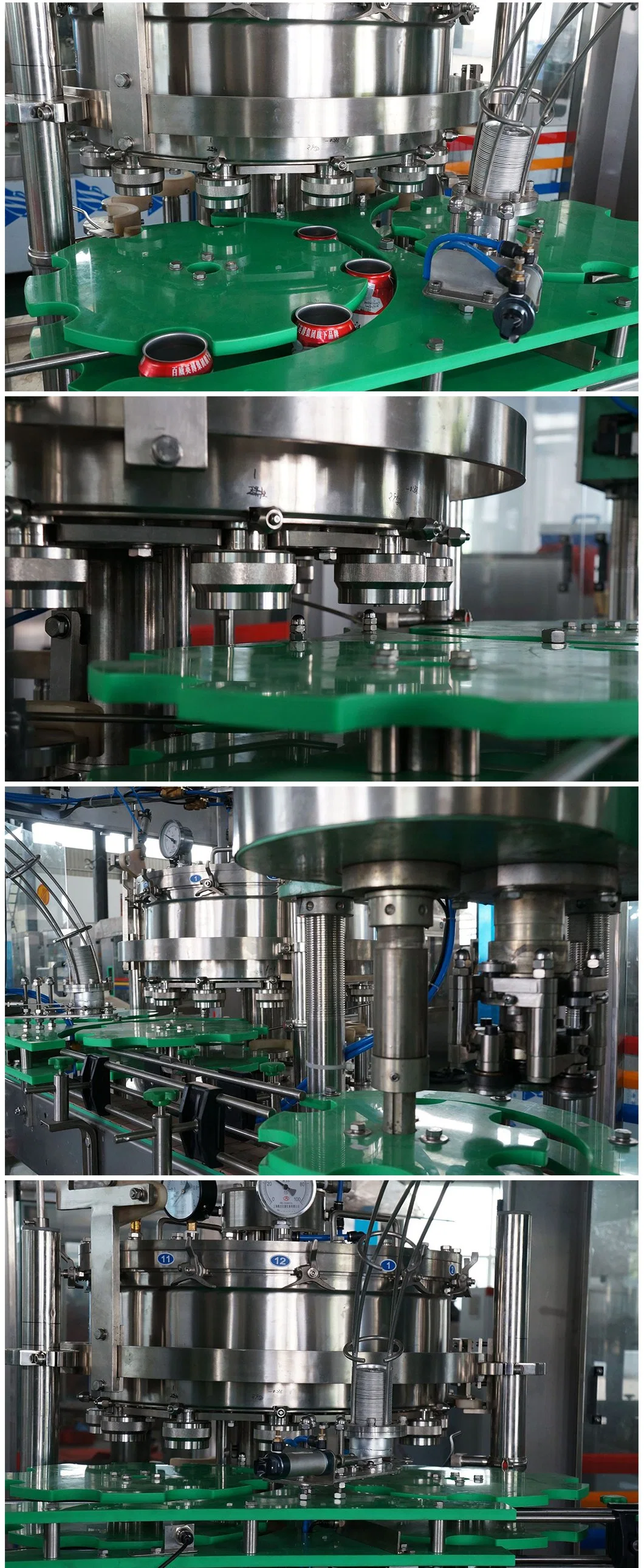 Multi-Use Premium Automatic Tinplate Can Filling and Sealing Machine Canister Canned Food