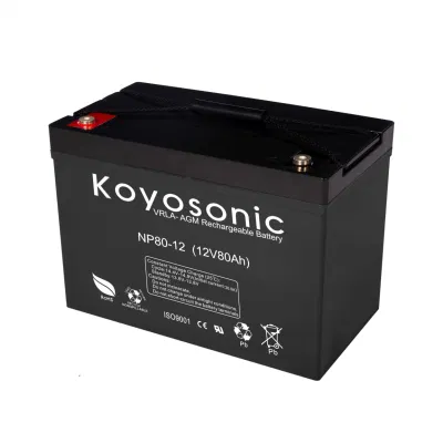 Долгий срок службы глубокой цикла солнечной Гелиевый аккумулятор 12V 80AH панели солнечной батареи банка