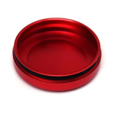 Металлические Snuff окно Custom детали ЧПУ тонкий алюминиевый корпус серебристого цвета можно поймать крышка высокое качество Snussie Snus консервных банок и принадлежности