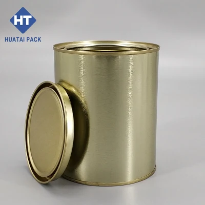6 л Круглого большого отверстия Tin CAN на водной основе CAN с Пластиковая ручка для подъема
