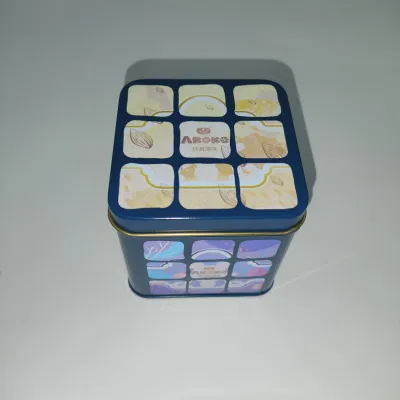 Индивидуальный контейнер для пяти блюд, упаковка Cube Small Square, Rubik