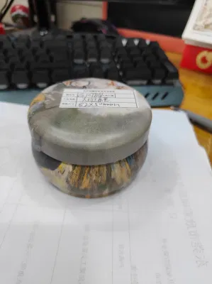 Высокое качество круглый металлический конфеты мята подарок свеча Tins окно пользовательских Tins