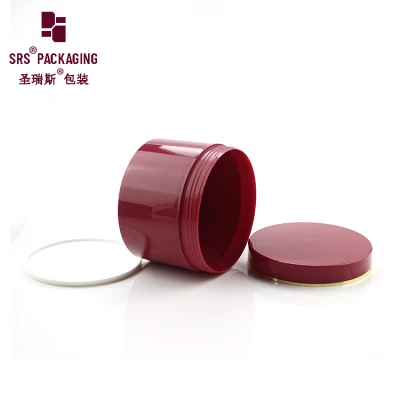 Экологически безопасный PCR пустой PP 100 г 200 г 300 г 400 г 500 г. Bamboo Plastic Round Cosmetic Packaging Skin Care диспенсер для стекла без Airless Крем для лица из кожи акрил-ПЭТ-кувшин