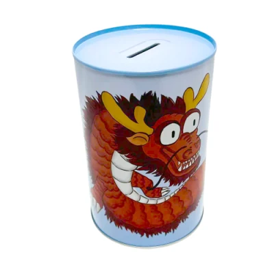 Factory Custom Tinplate Unopenable Piggy Bank Kids ATM Metal Money Упаковка из коробки Неснержавеющей стали Цин-таза