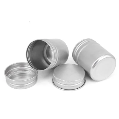 Матовые черные банки для Candle Gold Metal Tin Aluminium Кувшин свечи с крышками