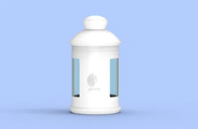 Nice-CAN Customized Печать небольшой чай с кофе с двойной Крышки для чайных плав