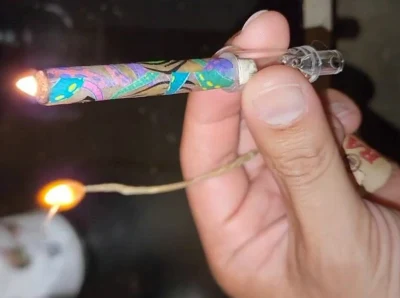 Скрученный наконечник стекла фильтра Purr Smokkey