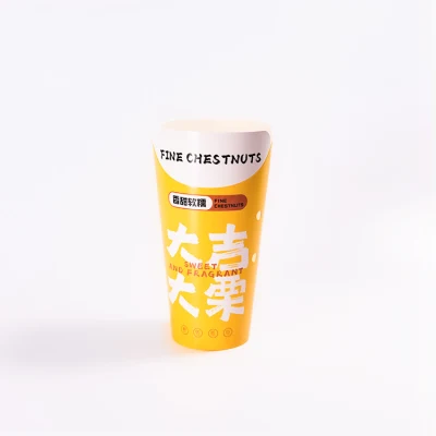 Оптовый логотип Custom Большой размер бумажный ящик Kraft Fried Food Упаковка