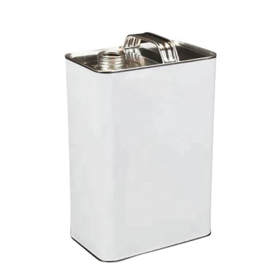 Пустая Тинпластина 4 литр Metal Square Tin CAN для Olive Уплотнение масла двигателя