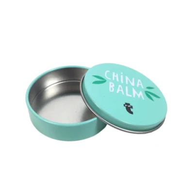  Коробка Mini Tin Box с принтом для обуви, полированная по индивидуальному заказу Круглый металл
