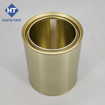 6 л Круглого большого отверстия Tin CAN на водной основе CAN с Пластиковая ручка для подъема