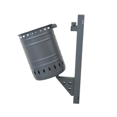  Мусорная корзина для настенного крепления с мусорным ведром Pole Public Garbage, настраиваемое по заказу