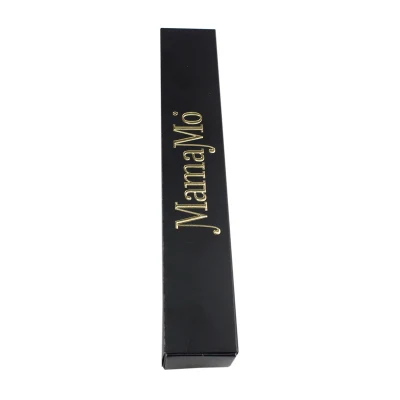  Черный Искусство бумаги Подарочная упаковка коробка Nice Texture Case и. Нижняя коробка с металлической/золотой 3D-бобышкой
